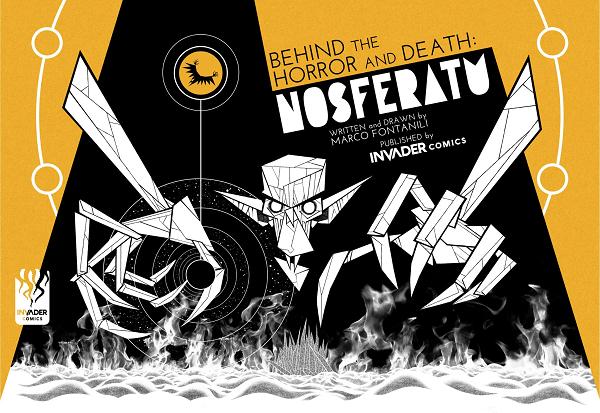Nosferatu Behind The Horror And Death TP cover by Marco Fontanili