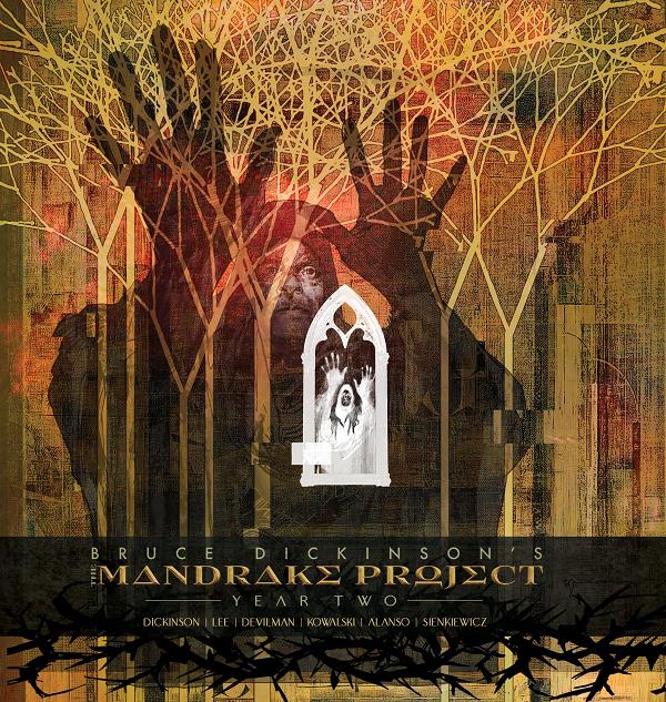 Bruce Dickinsons The Mandrake Project Year Two HC cover by Bill Sienkiewicz