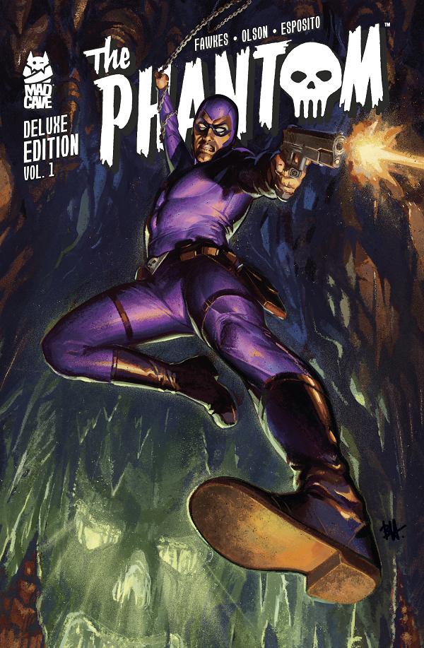 Phantom Deluxe Edition HC Vol 01 cover by Ben Harvey