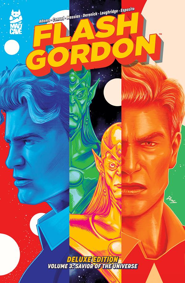 Flash Gordon HC Vol 03 Deluxe Edition Savior Of The Universe cover by Doaly