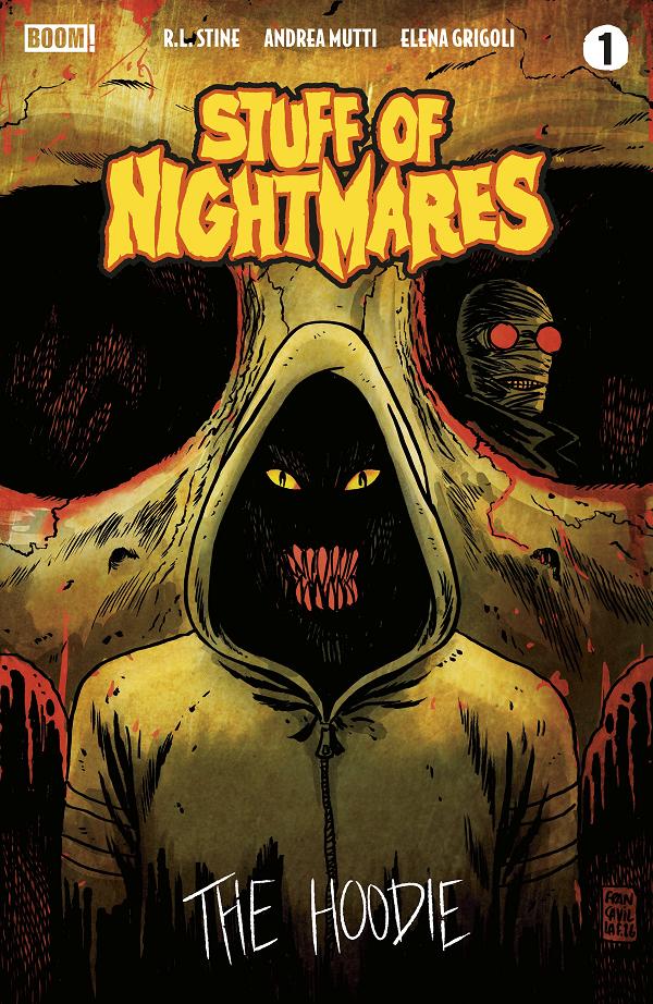 Stuff Of Nightmares: The Hoodie #1 cover by Francesco Francavilla