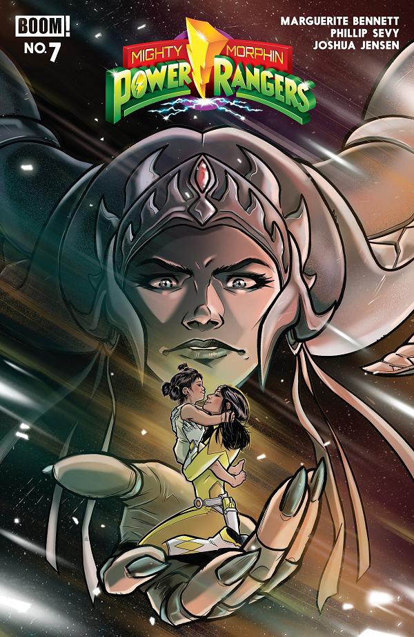 Mighty Morphin Power Rangers (2026) #7 cover by Simona Di Gianfelice