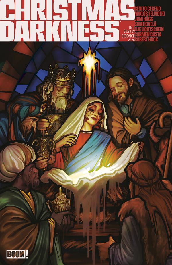 Christmas Darkness #1 cover by Rebeca Puebla