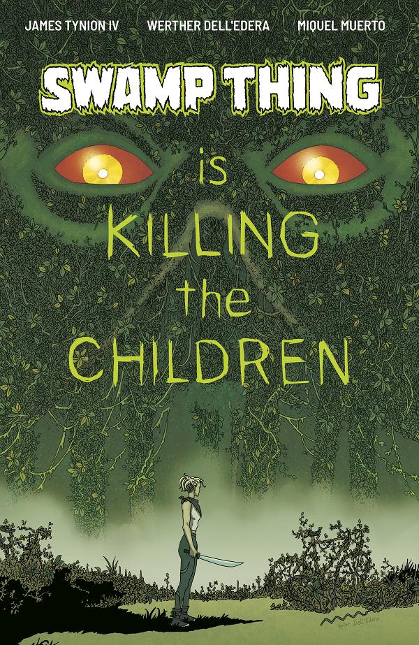 Swamp Thing Is Killing The Children #1 variant cover by Martin Morazzo