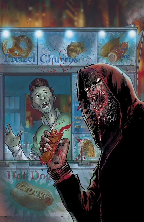 Stuff Of Nightmares: The Hoodie #1 variant cover by Andrea Mutti