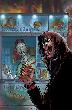 Stuff Of Nightmares: The Hoodie #1 E Glow in the Dark Variant (Full Art, Glow in the Dark, Mutti) cover
