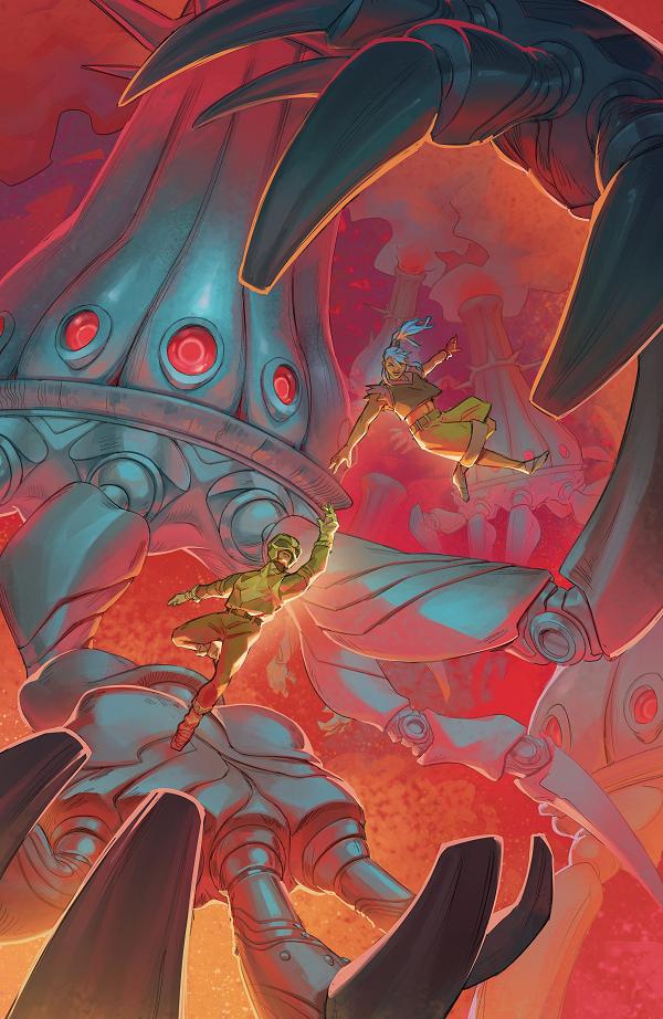 Power Rangers Green #5 variant cover by Hampus Viklander