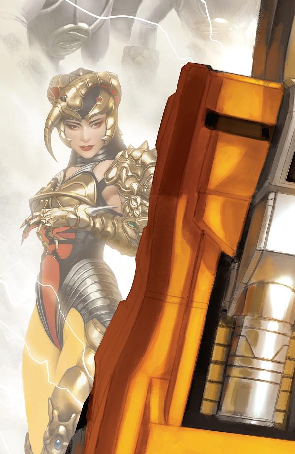 Mighty Morphin Power Rangers (2026) #7 variant cover by Miguel Mercado