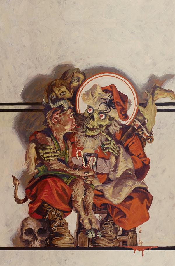 Christmas Darkness #1 variant cover by Stephen Andrade