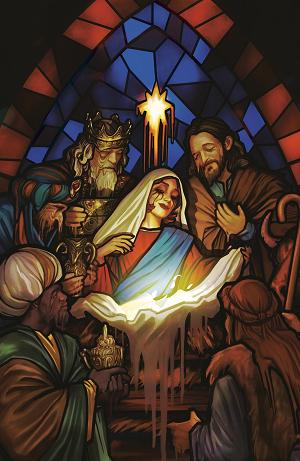 Christmas Darkness #1 G Unlimited Variant (Full Art, Puebla) cover