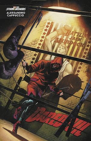 Daredevil #9 ALESSANDRO CAPPUCCIO WORKOUT VARIANT cover