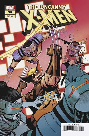 Uncanny X-Men #38 MARTIN COCCOLO 1:25 VARIANT [1:25] cover