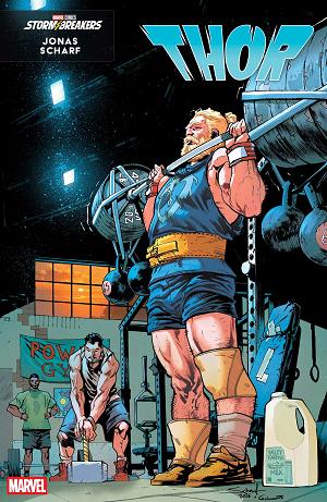 Thor #803 JONAS SCHARF WORKOUT VARIANT cover