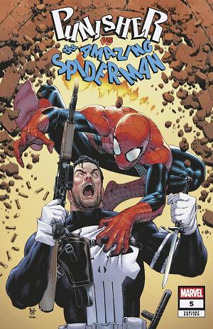 Punisher Vs. Spider-Man #5 PAULO SIQUEIRA VARIANT cover