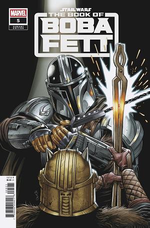 Star Wars: The Book Of Boba Fett #5 LUKE ROSS VARIANT cover