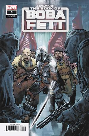 Star Wars: The Book Of Boba Fett #5 DAVE WACHTER 1:25 VARIANT [1:25] cover