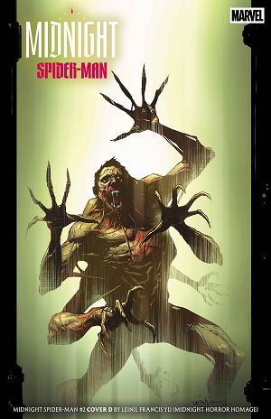 Midnight Spider-Man #2 COVER D LEINIL YU MIDNIGHT HORROR HOMAGE VARIANT cover