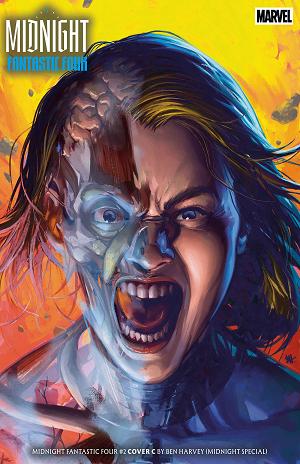 Midnight Fantastic Four #3 COVER C BEN HARVEY MIDNIGHT SPECIAL VARIANT cover
