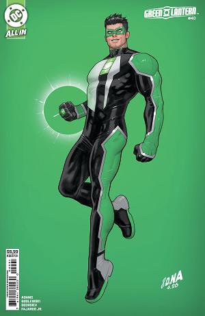 Green Lantern #40 CVR B CVR B DAVID NAKAYAMA CARD STOCK cover