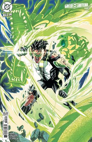 Green Lantern #40 CVR C CVR C MARIO FOCCILLO CARD STOCK cover