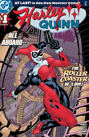 Harley Quinn #1 CVR C FACSIMILE EDITION CVR C TERRY DODSON & RACHEL DODSON FOIL cover