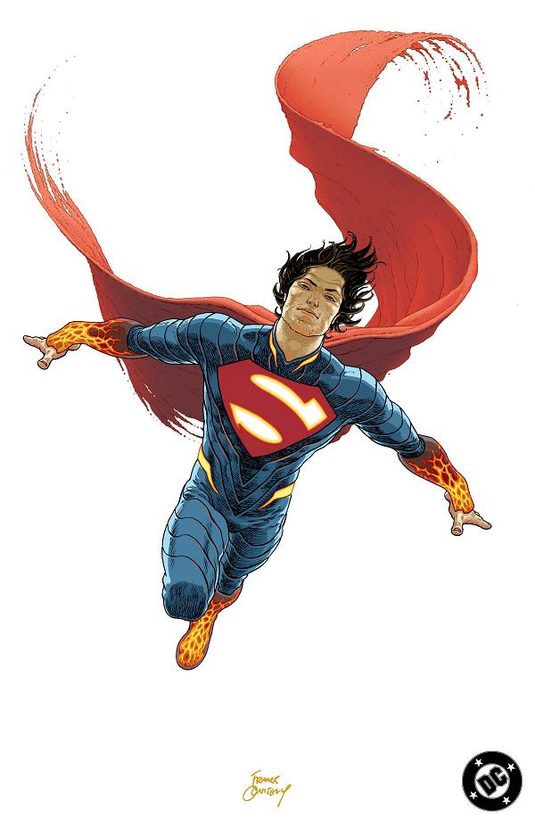 Absolute Superman #25 variant cover by Frank Quitely