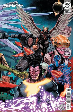 Absolute Superman #25 CVR J CVR J RAFA SANDOVAL RIGHT CONNECTING CARD STOCK cover