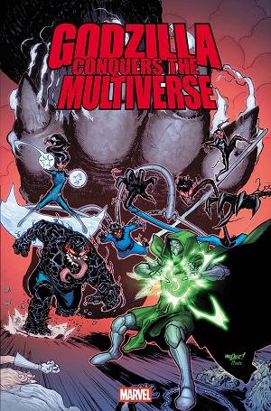 Godzilla Conquers The Multiverse #3 cover