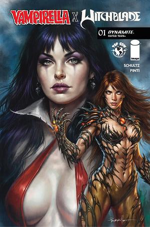 Vampirella X Witchblade Special #1 CVR B (ONE SHOT) CVR B LUCIO PARRILLO cover