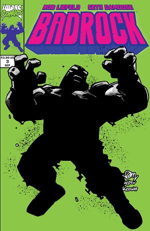 Badrock #3 CVR A SETH DAMOOSE cover