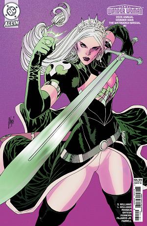 Wonder Woman 2026 Annual Wonder War The Matriarch Special #1 CVR C (ONE SHOT) CVR C GUILLEM MARCH CARD STOCK cover