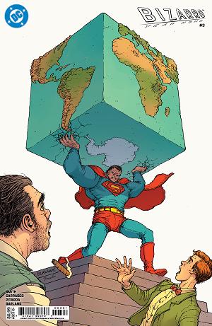 Bizarro Year None #3 CVR B (OF 4) CVR B CHRIS BURNHAM CARD STOCK cover