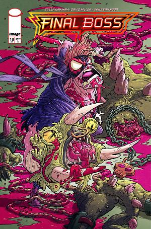 Final Boss #10 CVR C CVR C DEREK HUNTER cover