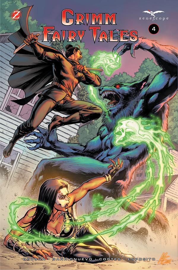 Grimm Fairy Tales Vol 3 #4 cover by Marco Santucci
