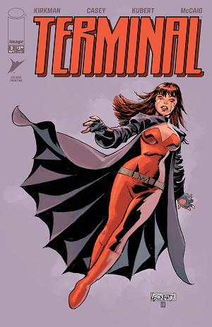 Terminal #2 CVR B 2ND PTG CVR B RICK LEONARDI & NEERAJ MENON THE AWOKEN cover