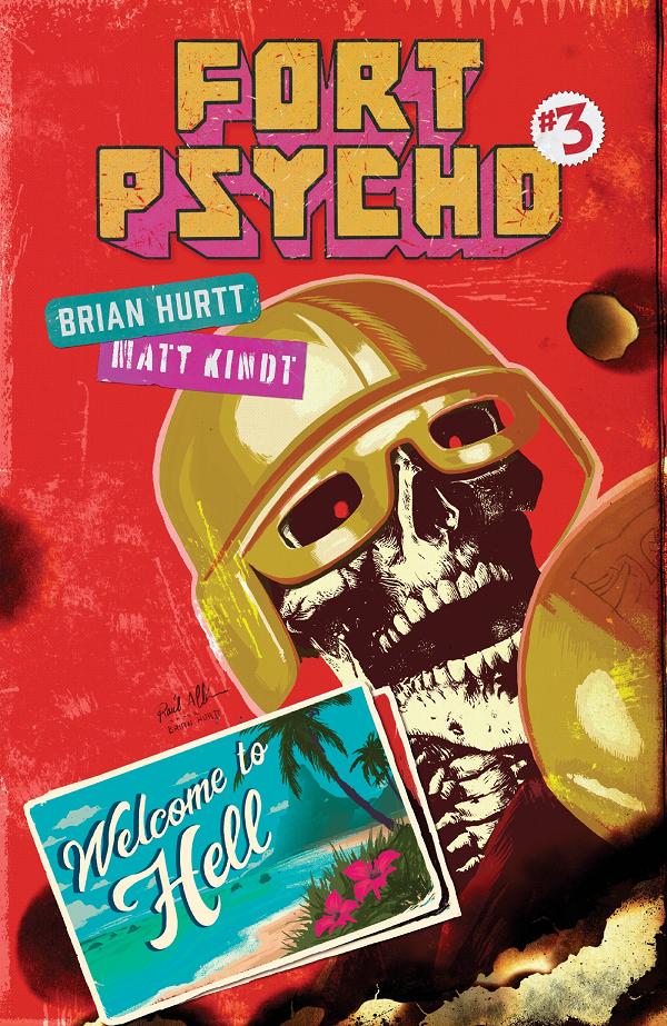 Fort Psycho Cvr A Brian Hurtt #3 variant cover by Raul Allen