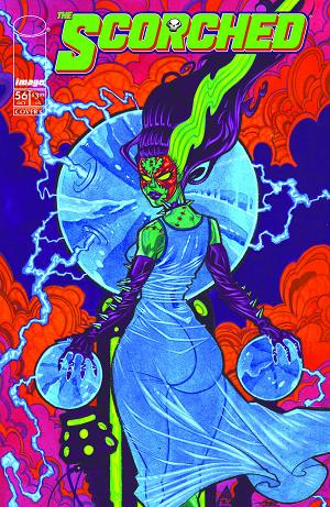 Scorched #56 CVR C CVR C SHAWN CRYSTAL HALLOWEEN MONSTER cover