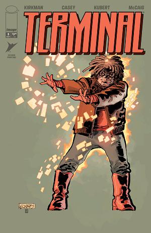 Terminal #3 CVR B 2ND PTG CVR B RICK LEONARDI & NEERAJ MENON THE AWOKEN cover