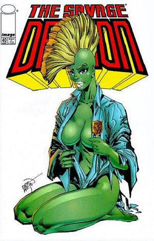 Savage Dragon #40 She-Dragon Cover cover