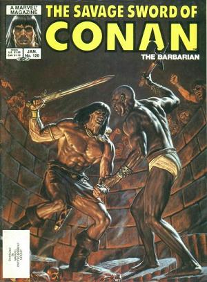 The Savage Sword Of Conan #120 null cover