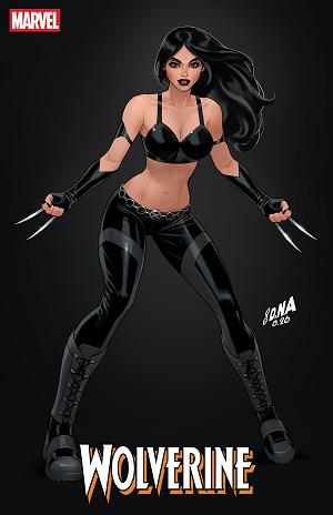 Wolverine #30 DAVID NAKAYAMA COLOR BLOCK BLACK VARIANT cover