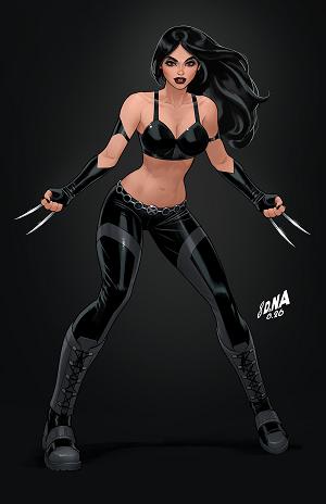 Wolverine #30 DAVID NAKAYAMA COLOR BLOCK BLACK VIRGIN 1:50 VARIANT [1:50] cover