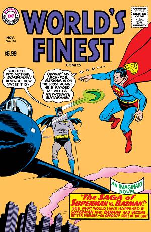 Worlds Finest Comics #153 CVR C FACSIMILE EDITION CVR C CURT SWAN FOIL cover