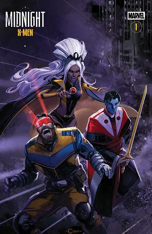 Midnight X-Men #1 COVER F CLAYTON CRAIN 3-PART CONNECTING VARIANT cover