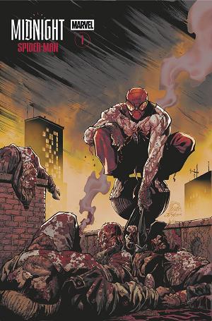 Midnight Spider-Man #1 COVER B RYAN STEGMAN MIDNIGHT BLOODBATH VARIANT cover