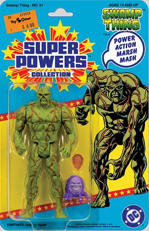 Swamp Thing #1 CVR B FACSIMILE EDITION CVR B JASON GEYER & ALEX SAVIUK SWAMP THING SUPER POWERS CARD STOCK cover