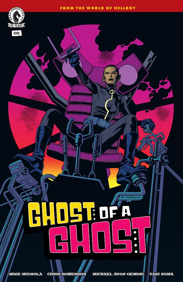 Ghost Of A Ghost #2 variant cover by Kevin Nowlan