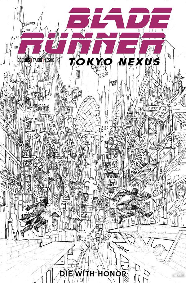 Blade Runner Tokyo Nexus Die With Honor #1 variant cover by Alan Quah