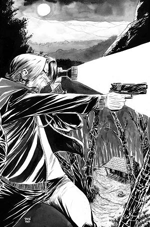 Supernatural Sam Winchester #2 CVR L CVR L INC 1:7 DREW MOSS LINE ART VIRGIN cover