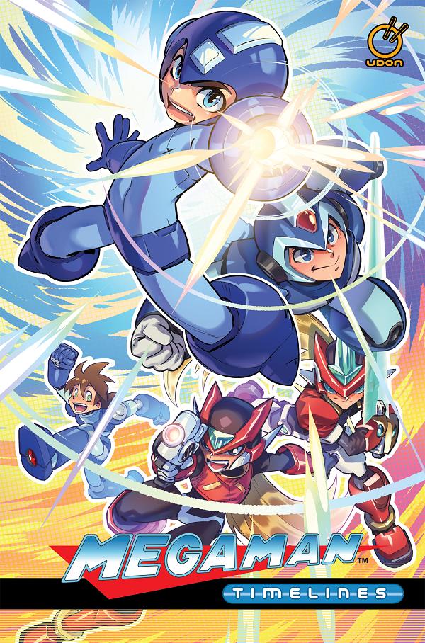 Mega Man Timelines HC Vol 01 cover by Various